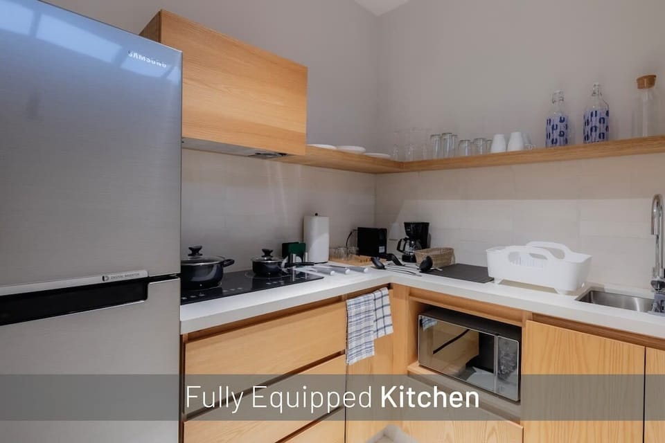 Cook like a local with our kitchen amenities.


