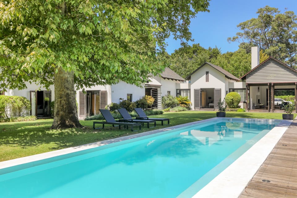 Choose to swim laps or just soak up the sun around the pool on the 6 loungers.