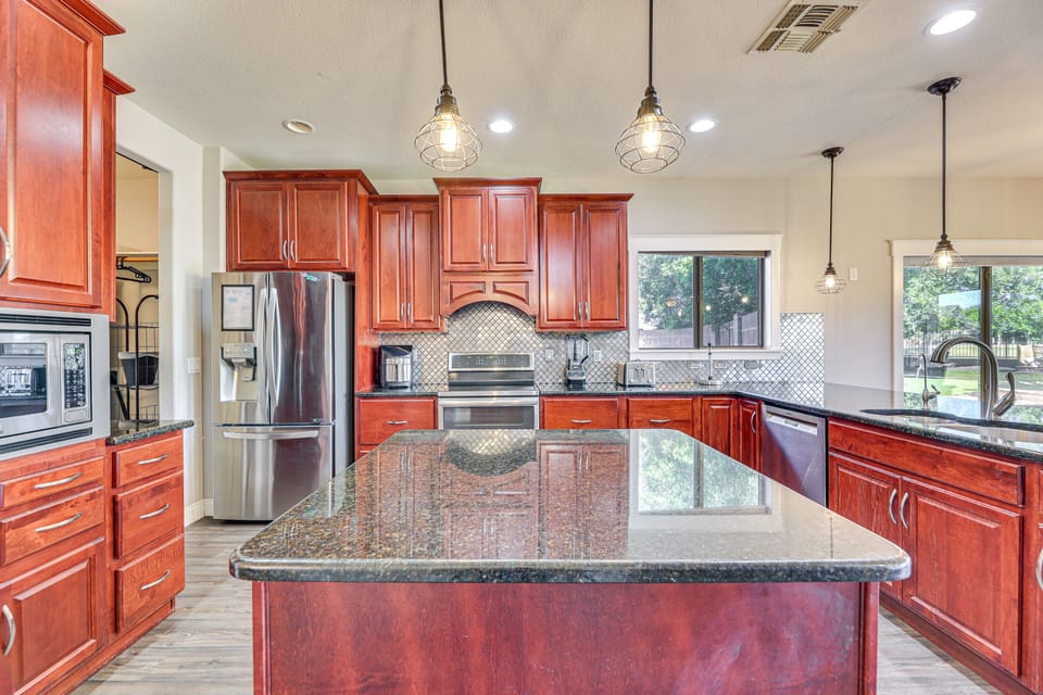 Fully Equipped Kitchen | 1st Floor | Keyless Entry