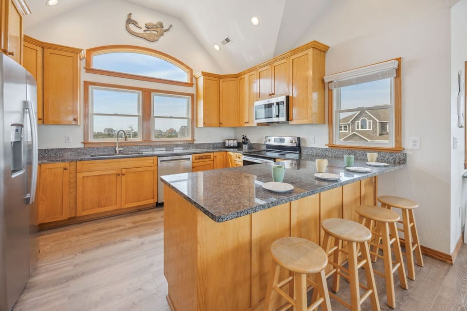 Surf or Sound Realty - 1196 - Island Dawn - Kitchen -2