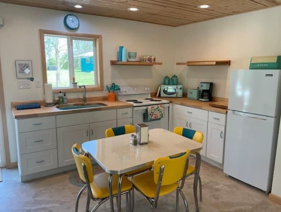 Spacious kitchen with all the amenities.