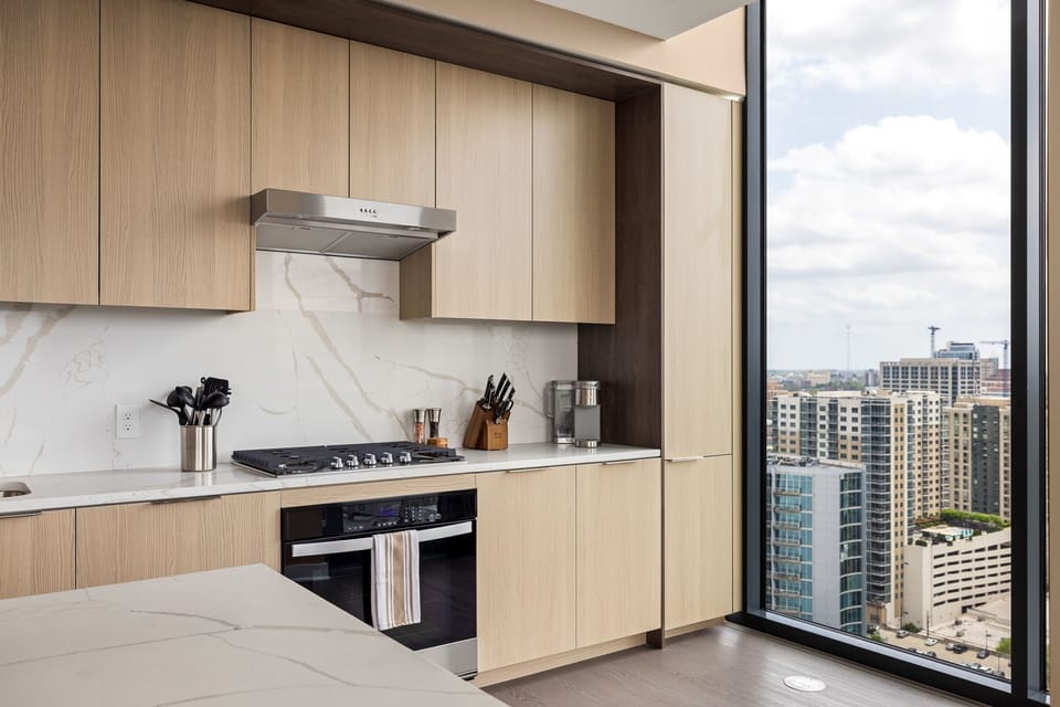 Kitchen fully equipped with all modern amenities