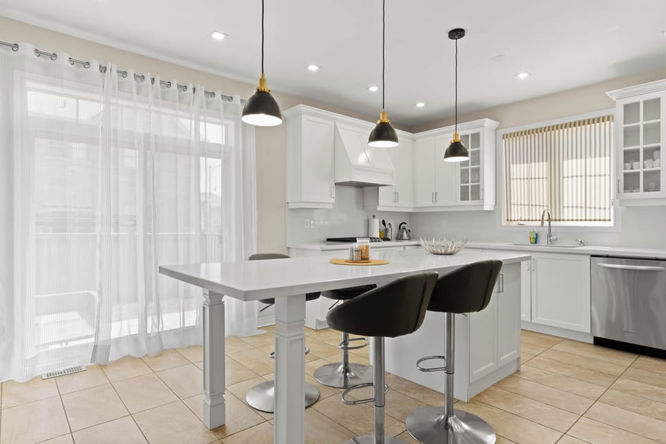 Kitchen Island with Seating