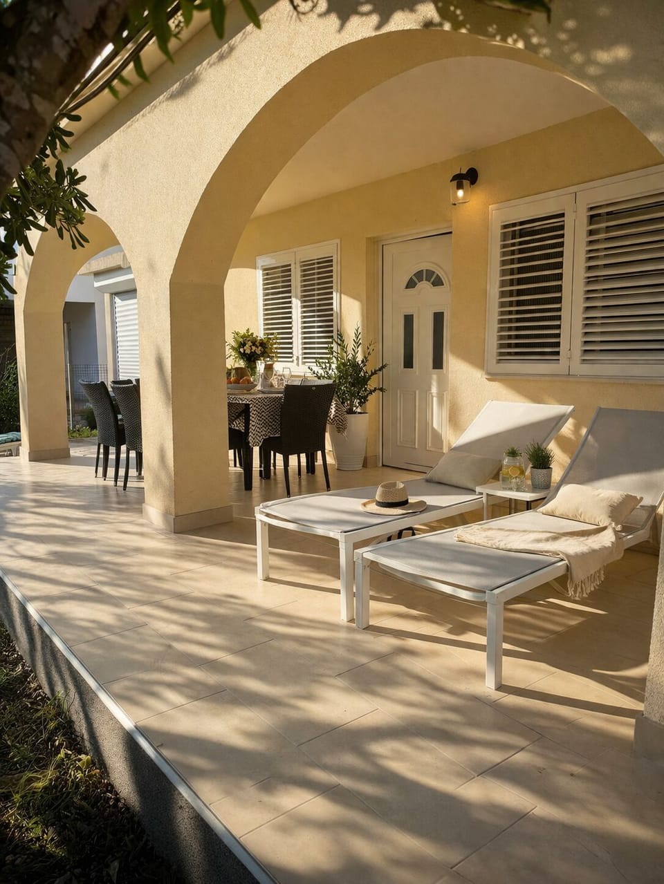 Outdoor dining