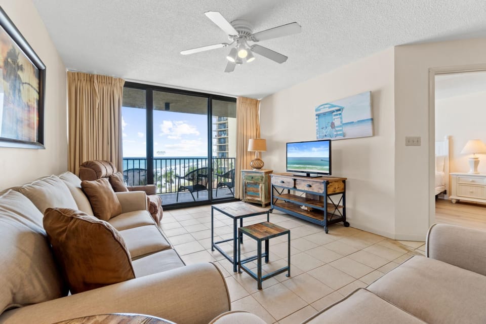 Living Area with Balcony