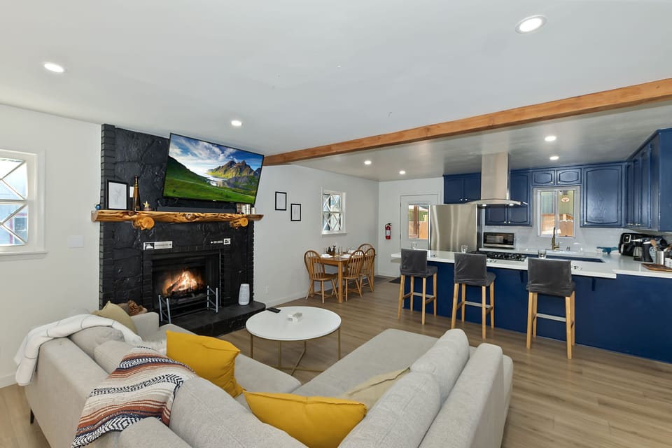 Living Room with television
