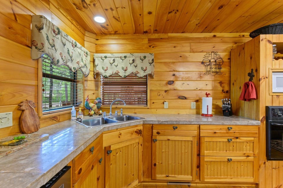 Enjoy the outdoors from your sink windows
