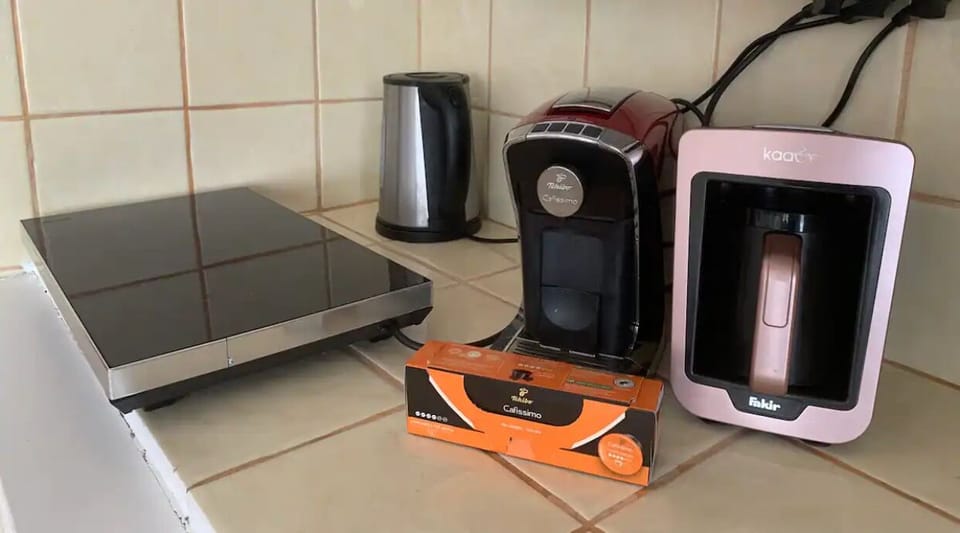 Kettle, coffee maker etc