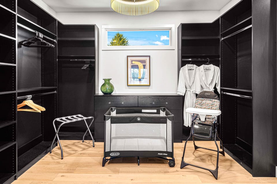 If you can pack it, you can store it in the enormous Primary suite closet.
