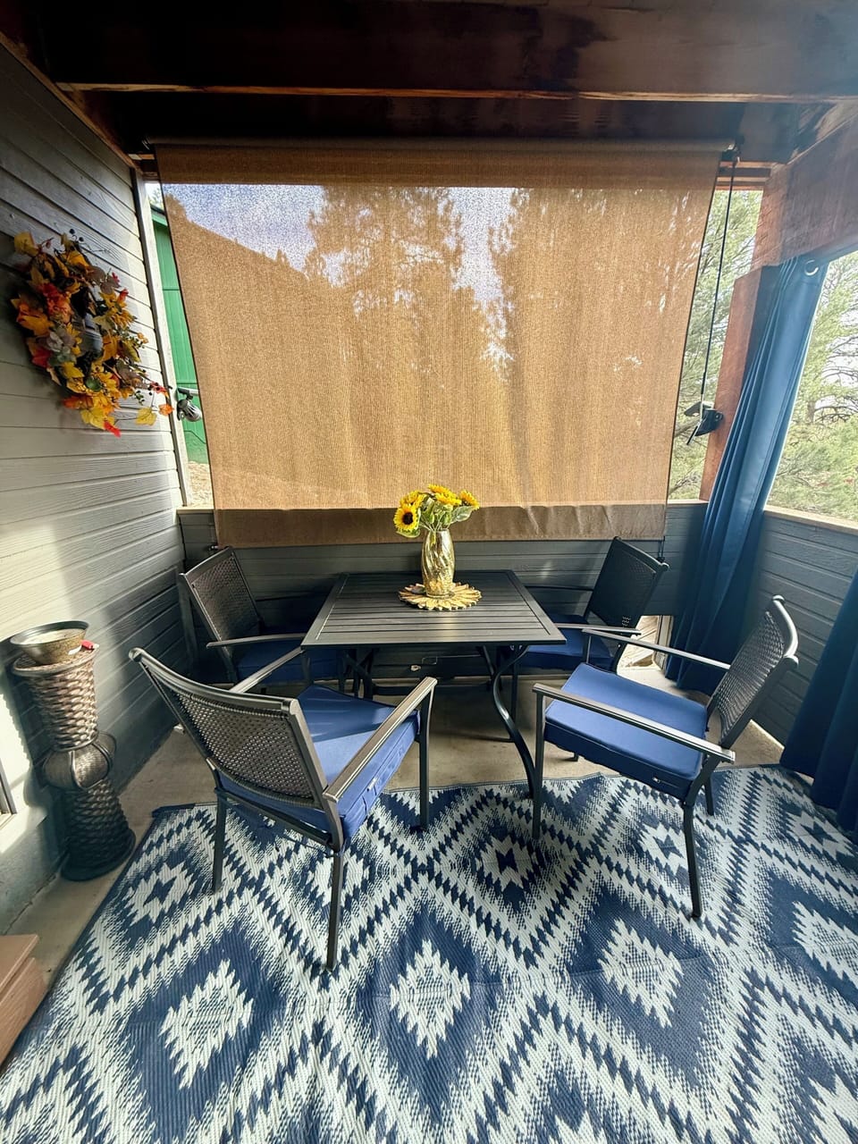 Private balcony w/sauna and BBQ
