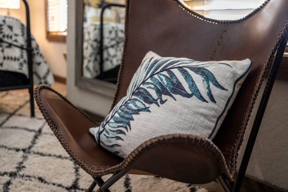 The bedrooms all have comfortable chairs for additional seating.