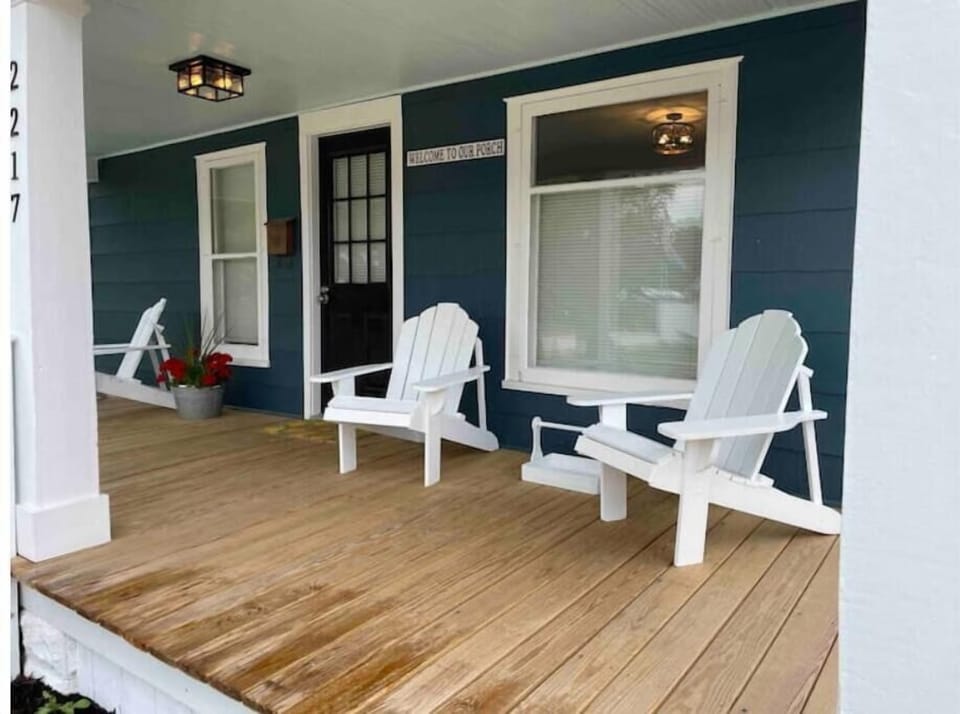 Relax on the front porch