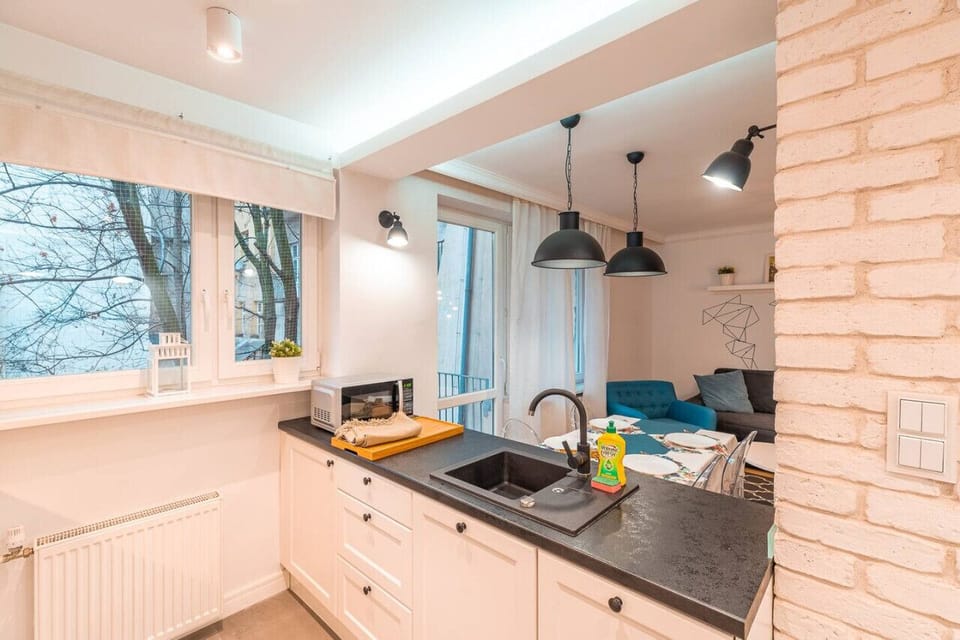 Compact Kitchen Equipped with Useful Appliances | Book Now with RENTUJEMY