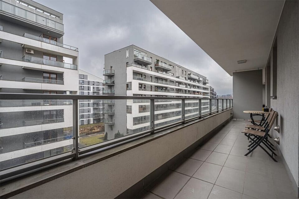 Private and Furnished Balcony | Book Now with RENTUJEMY