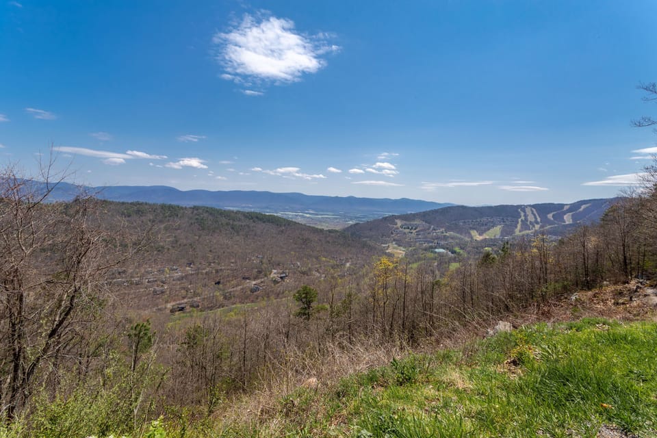 Massanutten Resort overlook view point just 2.5 miles away