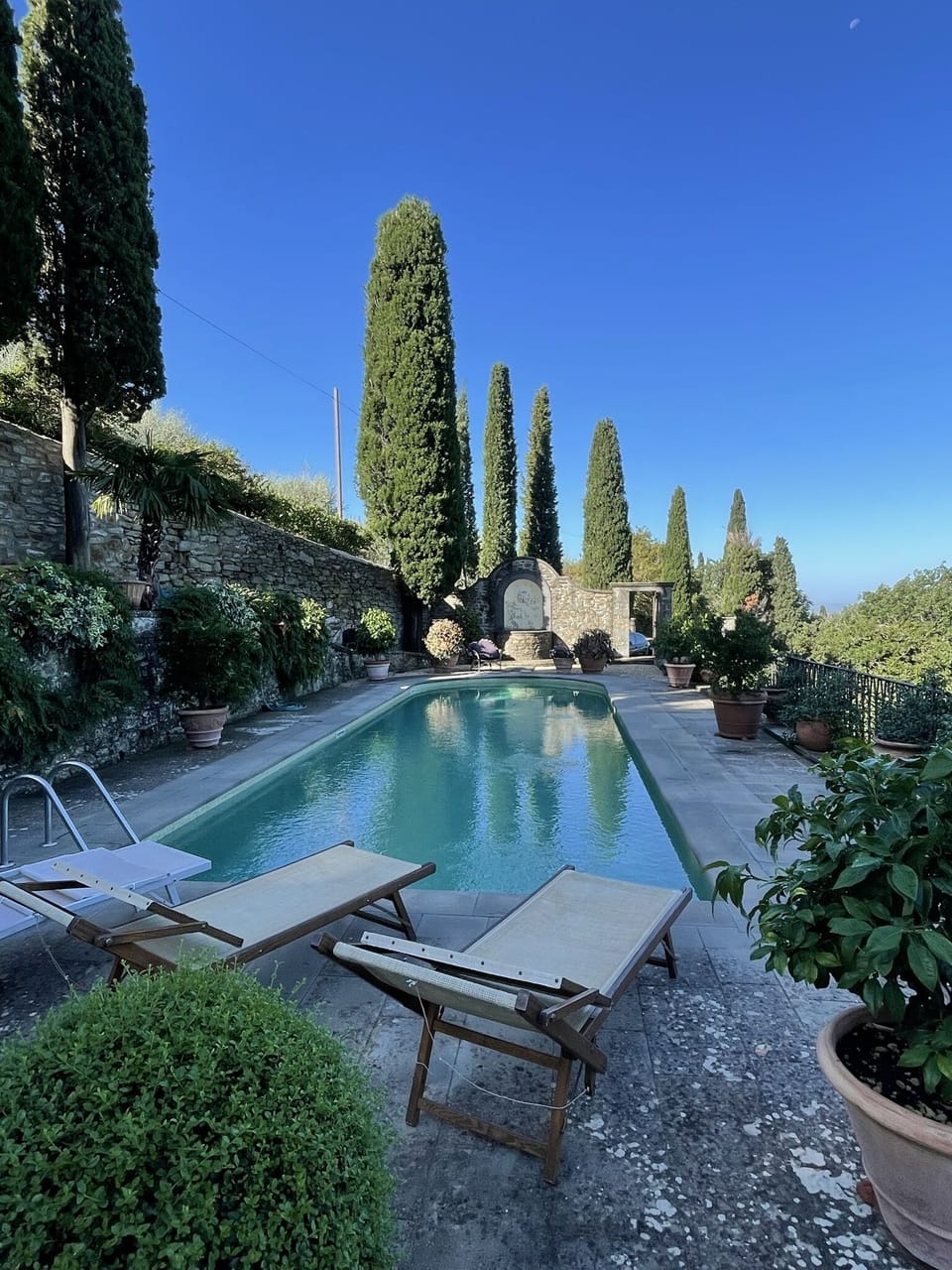 Private swimming pool