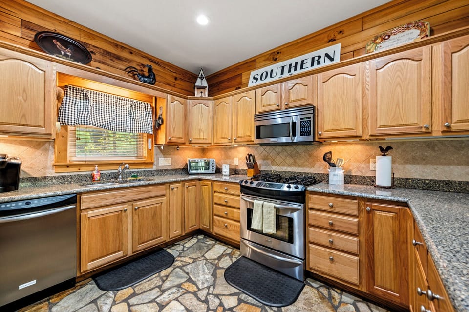 Gourmet gas stove for the chef in the family!