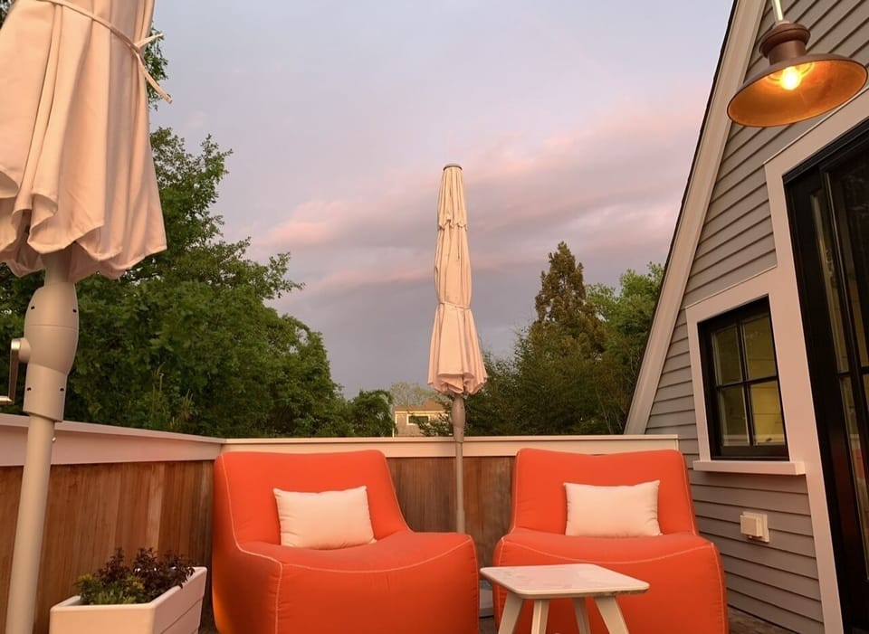 Upstairs Deck