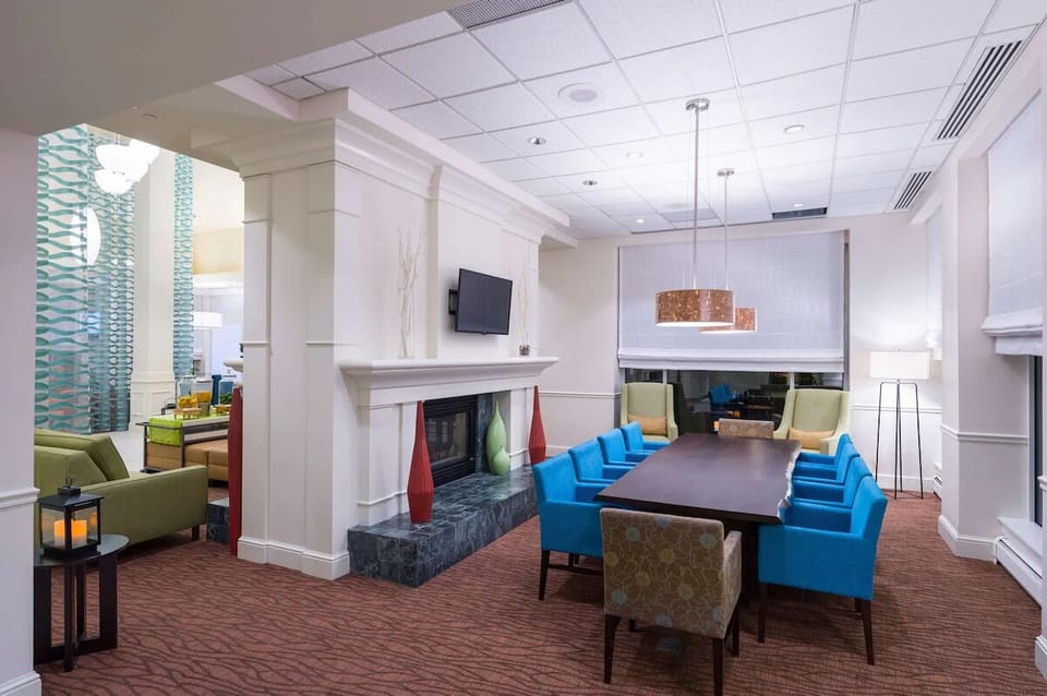 Gather comfortably for coffee, work, or casual conversations.
