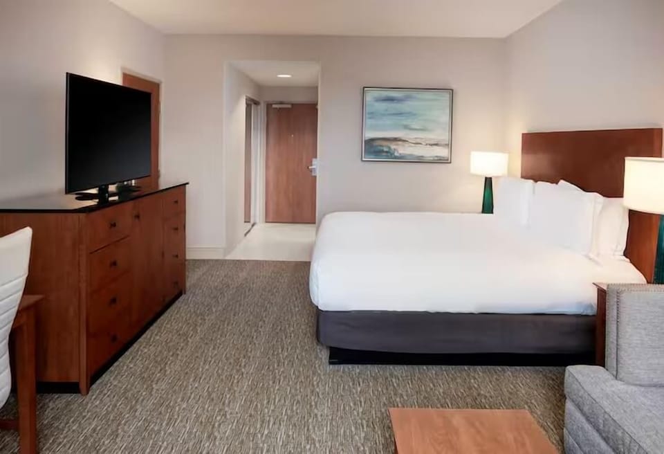 Unit with 1 King size bed.