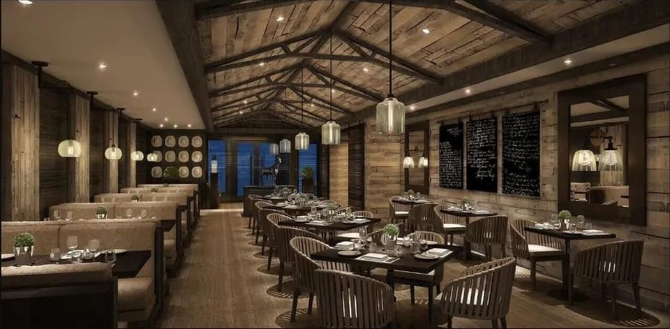 On-site restaurant and bar