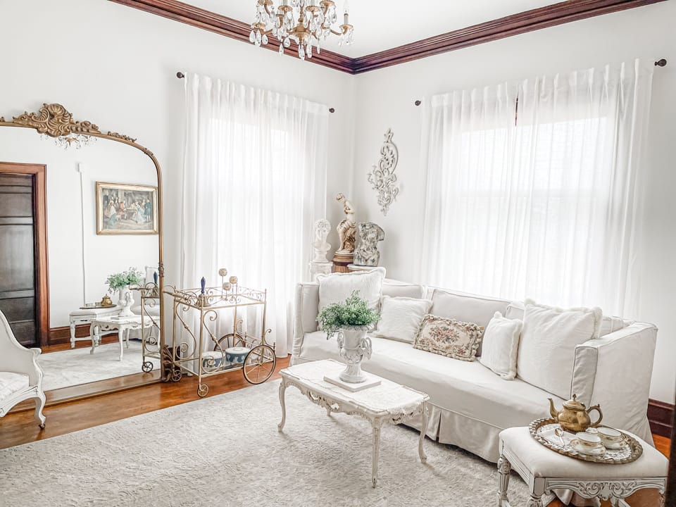 The 2nd Living Room, also know as the Parlor back in 1909.