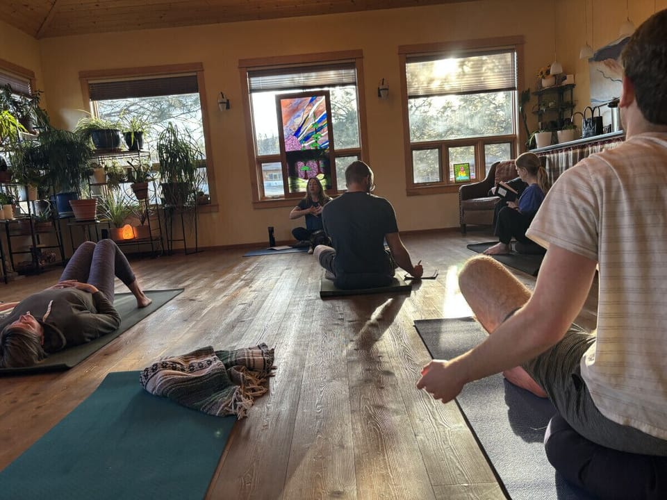 Group Yoga Room at the MVWC