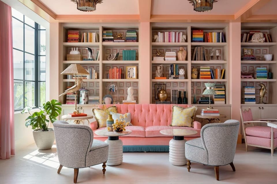 Settle in for long conversations in the sun-washed lounge.