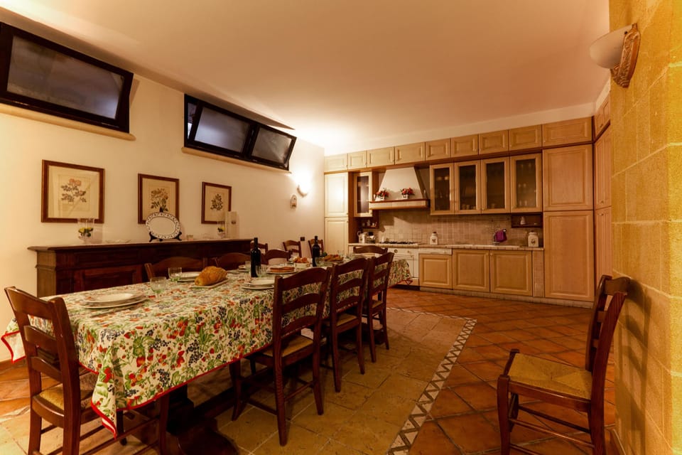 Kitchen and dining area
