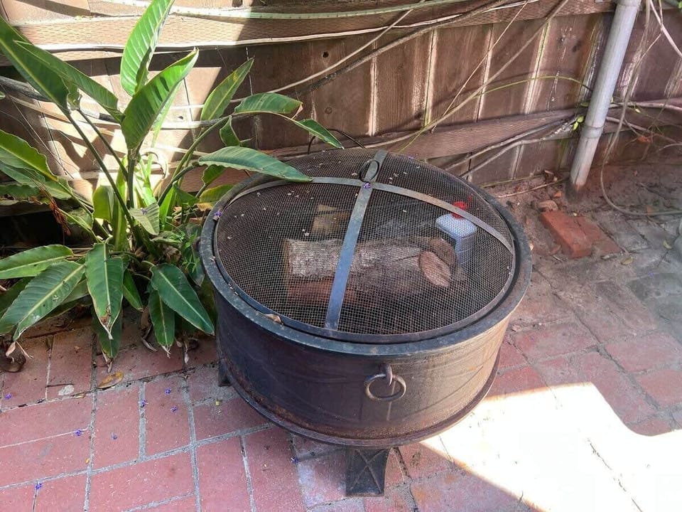 Fire pit available for your use with firewood provided! 