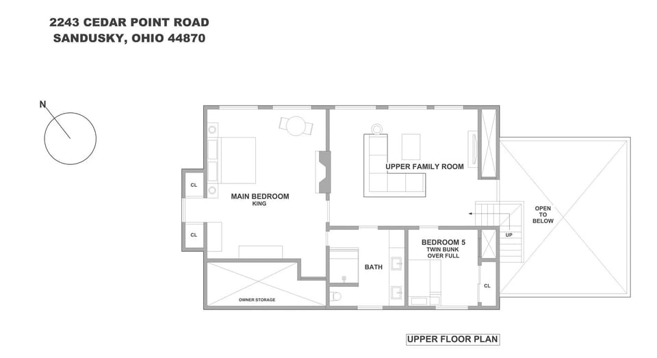 Upper Floor Plan