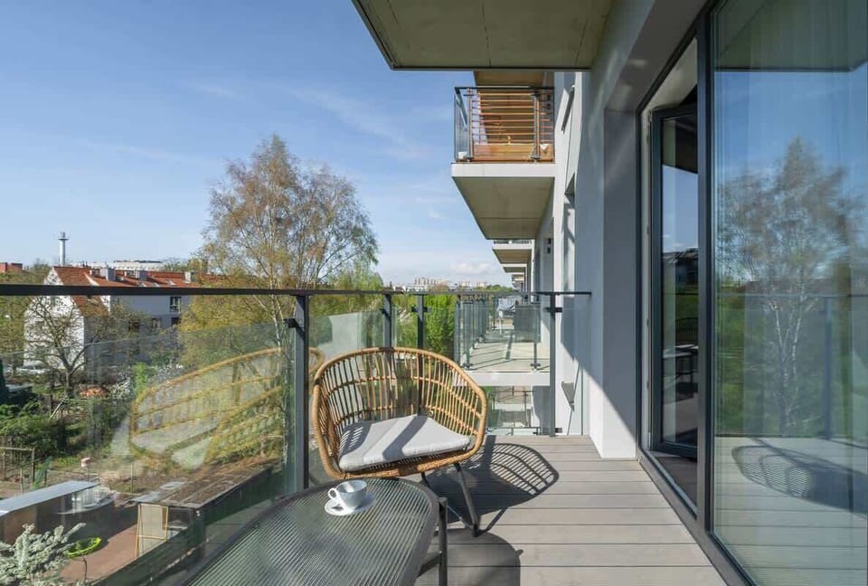 Furnished balcony