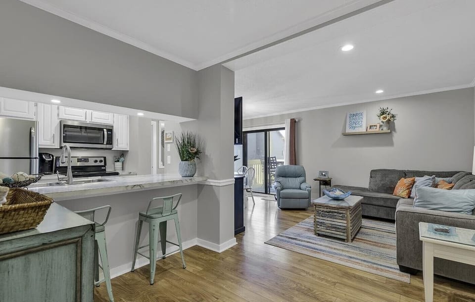 Living Room and Kitchen