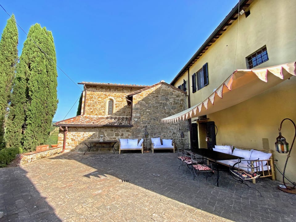 Cortile of the church house