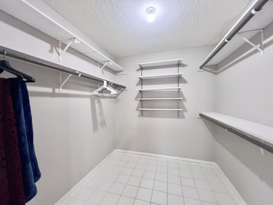Master Bedroom Walk-in Closet