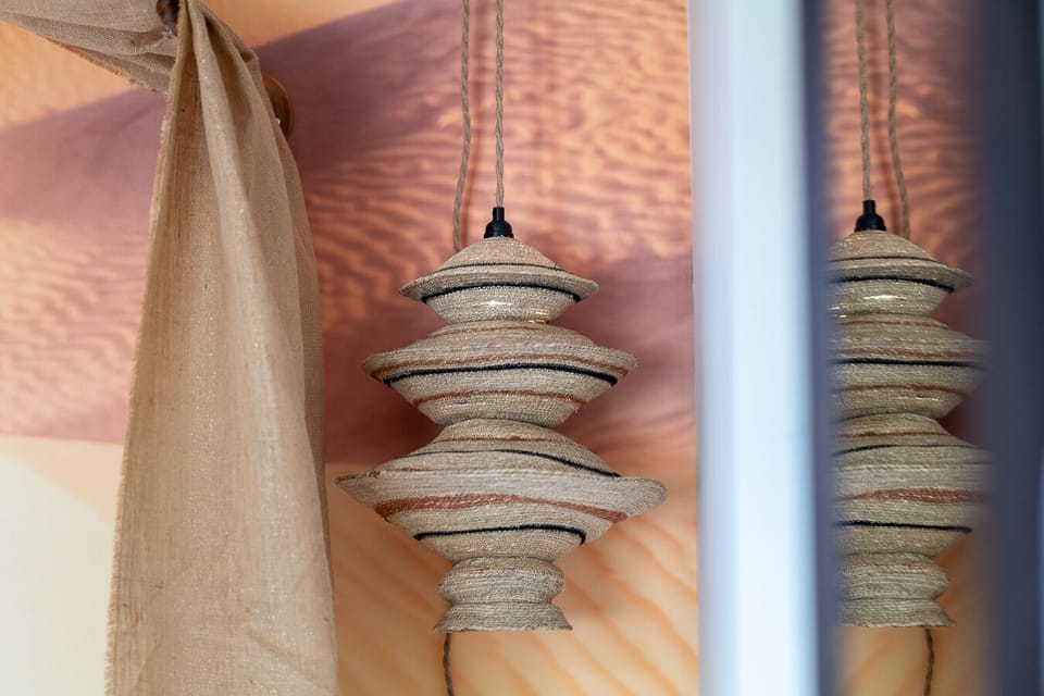 Unique Saharan decor, creating a warm and exotic atmosphere for your stay in Juan-les-Pins.