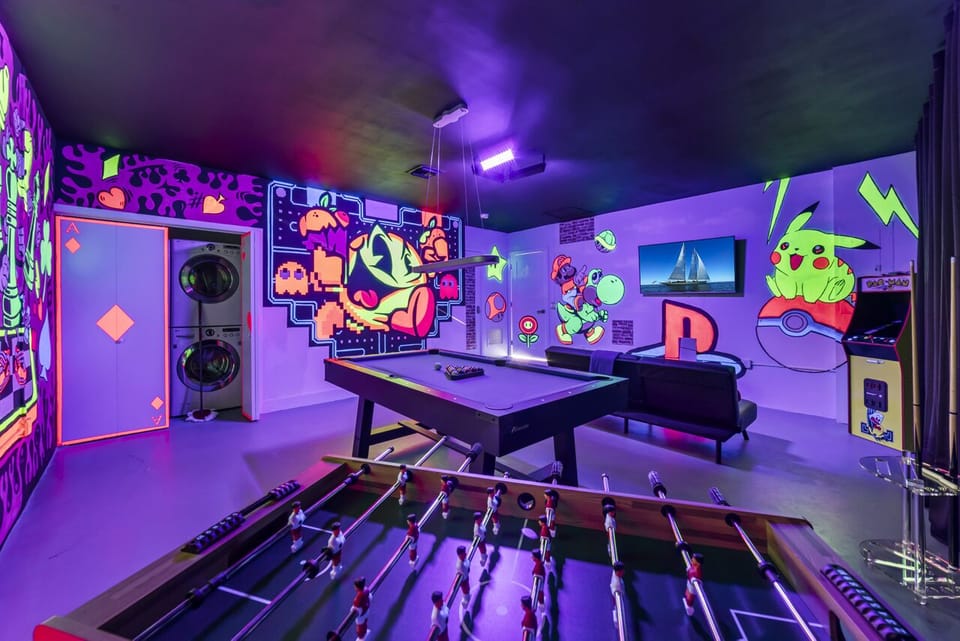 Entertainment Extravaganza: Rent Houses with Ultimate Game Room -