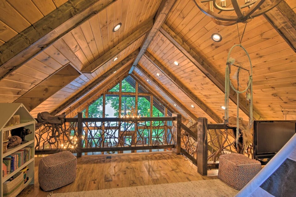 View from the loft / children's retreat