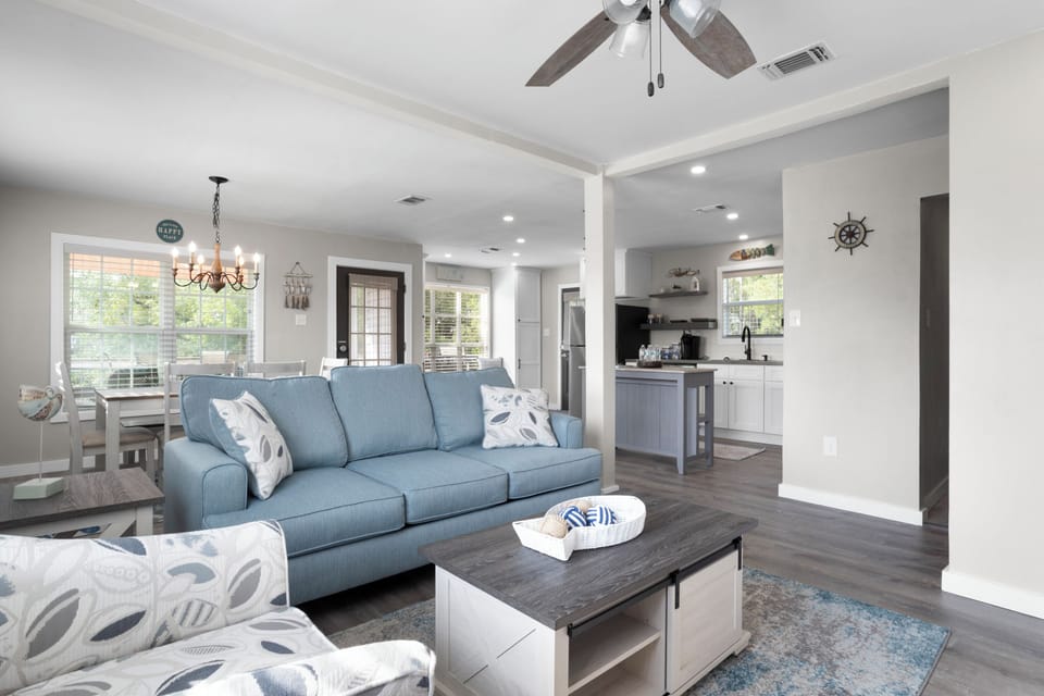 Sofa is a queen size sleeper sofa! 