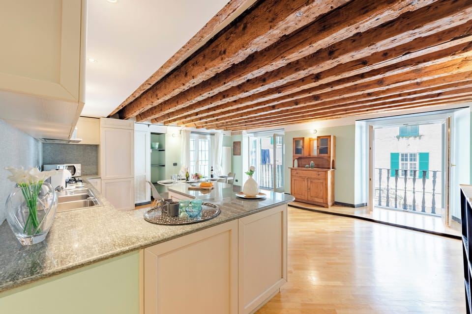 Kitchen and dining area