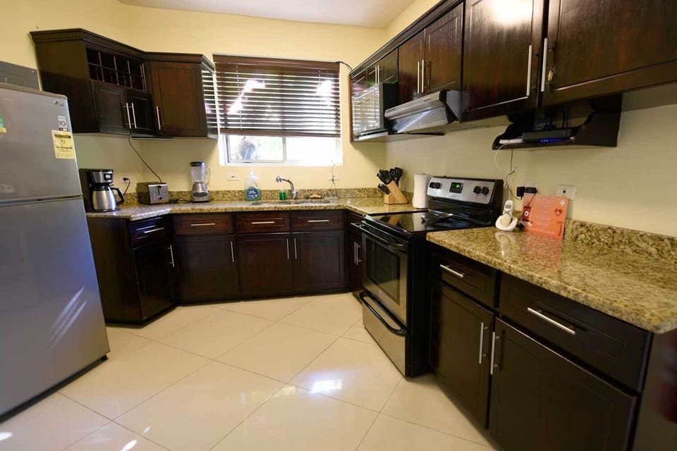 Fully appointed kitchen