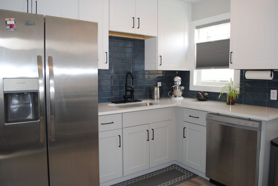 Keurig, KitchenAid, and all other kitchen basics. 