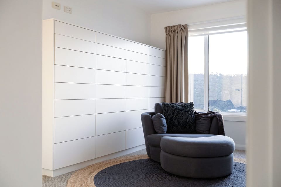 Master bedroom top floor