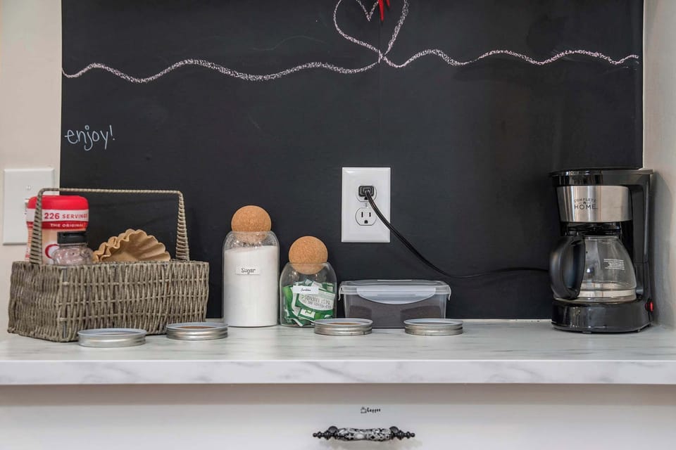 Create delicious memories together in a fully equipped kitchen—coffee brewing, laughter flowing, meals made with love!