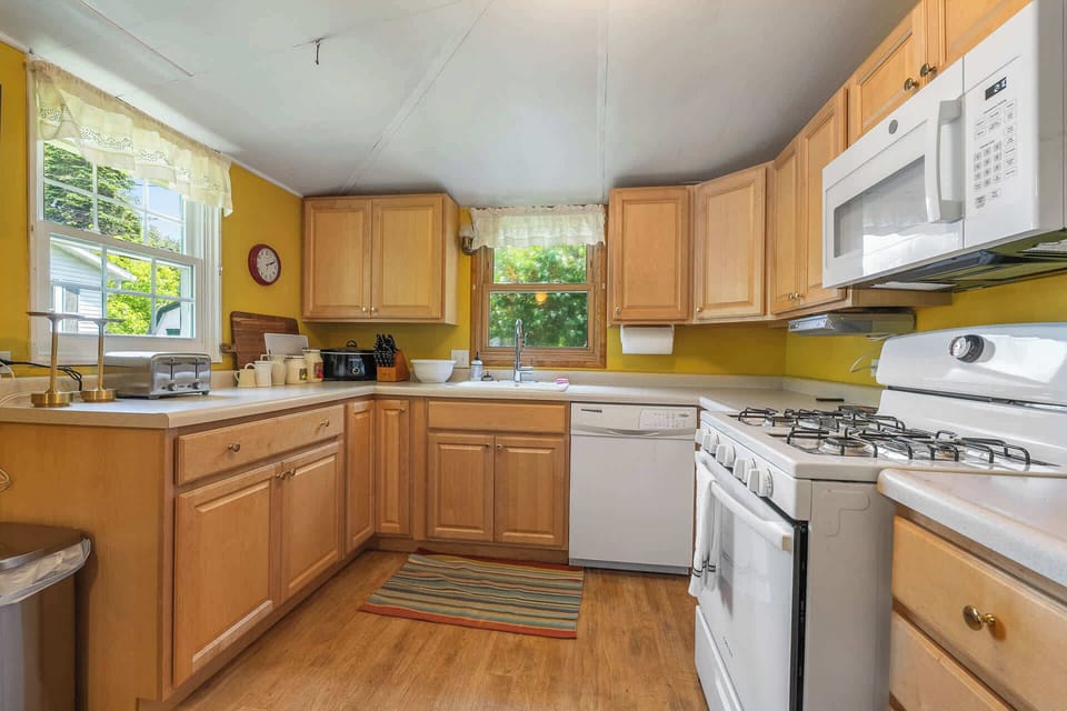 Kitchen of Fish Creek Farmhouse