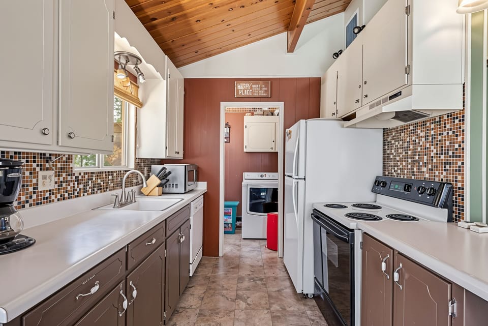 Indoors, Kitchen, Sink, Appliance, Refrigerator