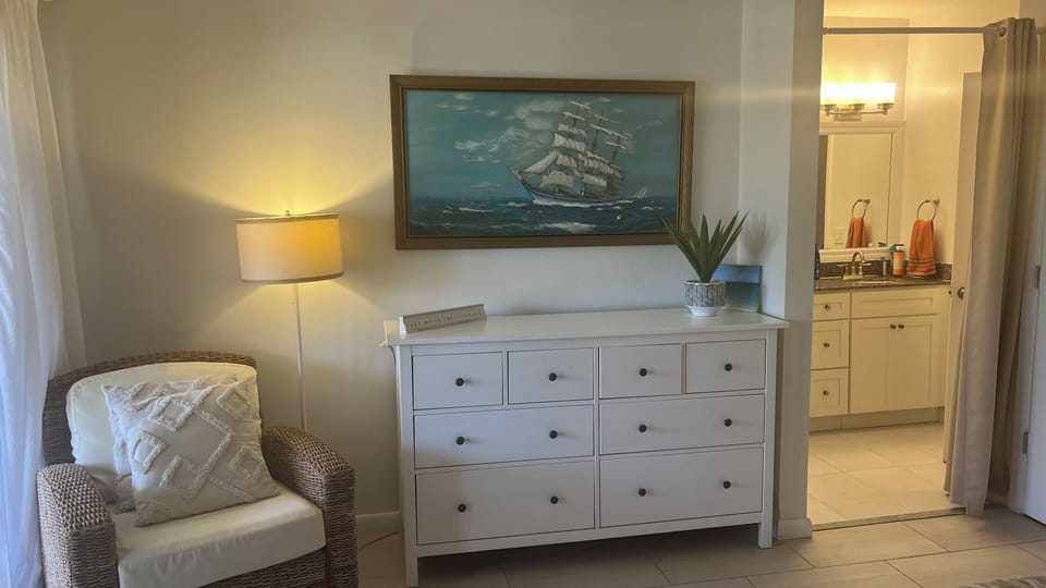 Dresser in bedroom