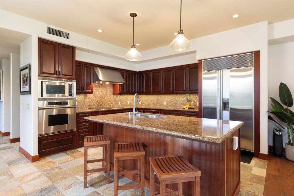 Gourmet Kitchen with high end kitchen appliances