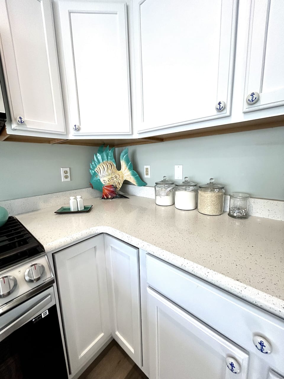 Kitchen is fully stocked with blender, coffee maker, toaster, crock pot ect...
