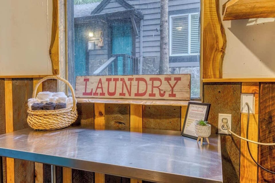 Keep things fresh and clean with our convenient shared laundry area.
